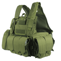 OneTigris Heavy Duty Molle Vest Combat Tactical Gear Vest Hunting Airsoft Paintball Protective Vest